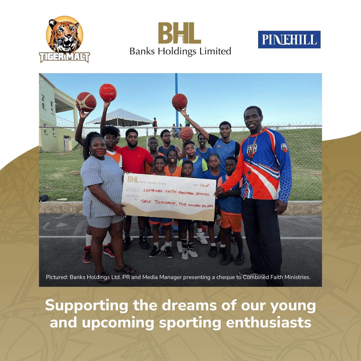 Supporting the dreams of our young and upcoming sports enthusiasts