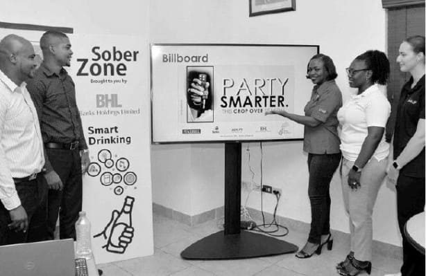 Party Smarter message for safer driving